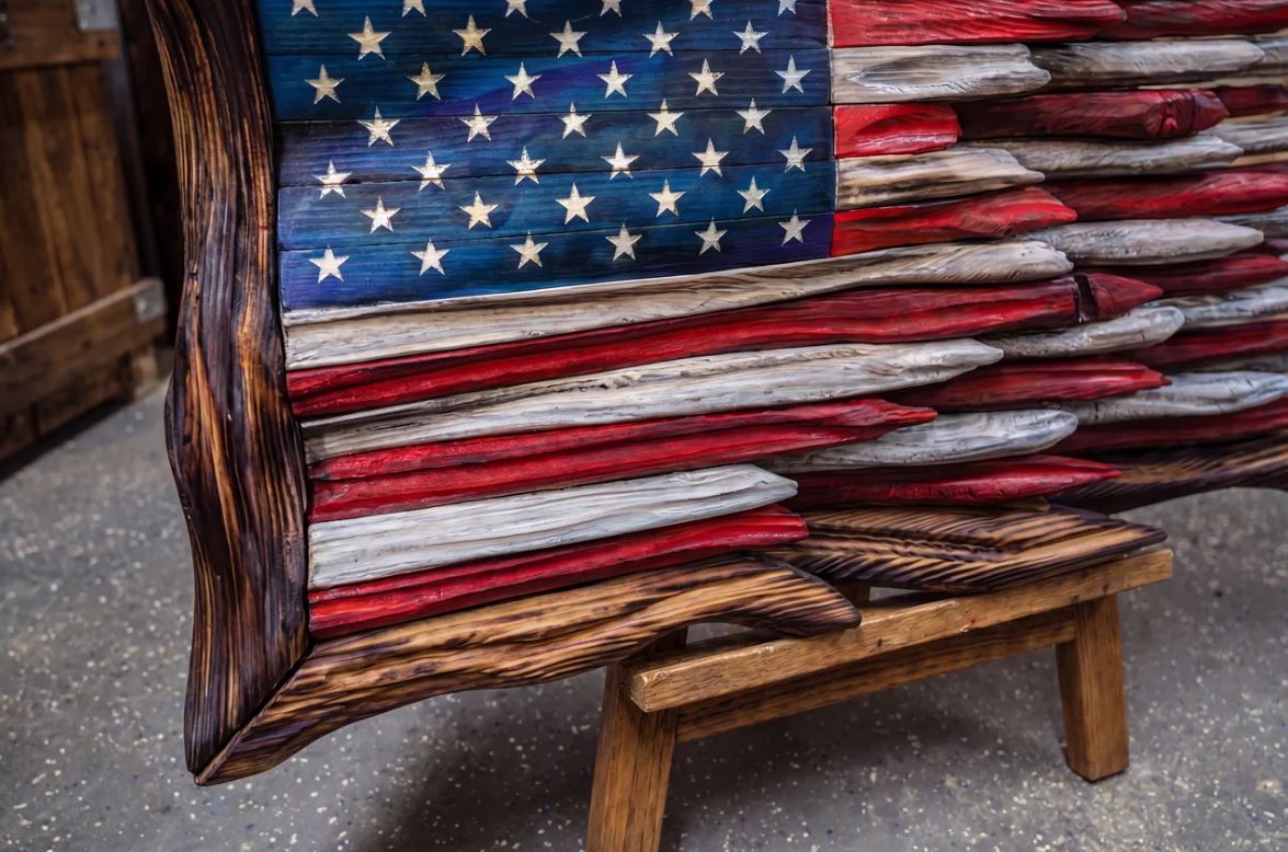 "The Battle Worn" Flag