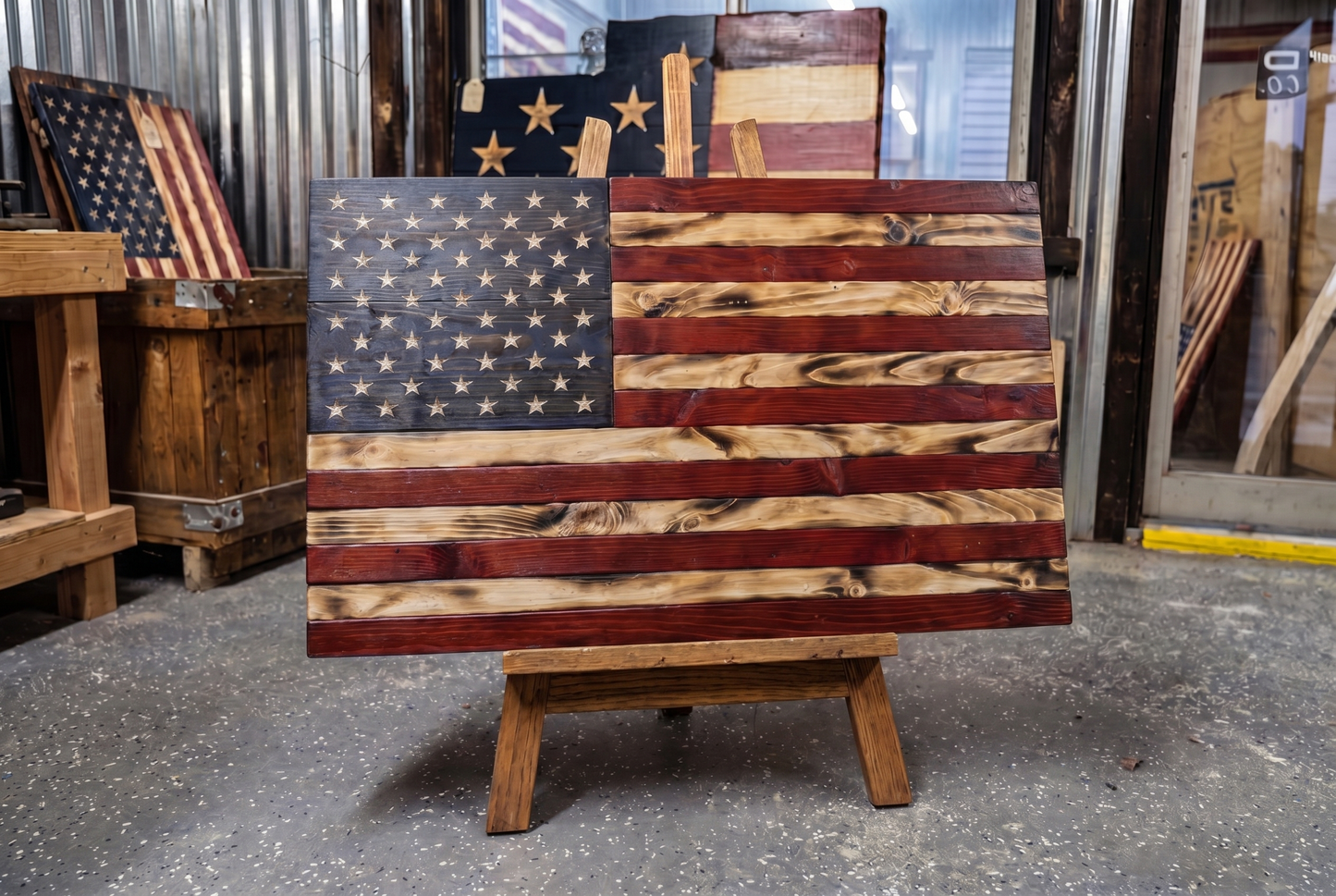 Rustic Traditional Flag